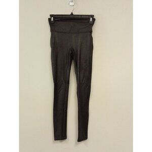 Spanx Faux Leather Leggings Black Size Small